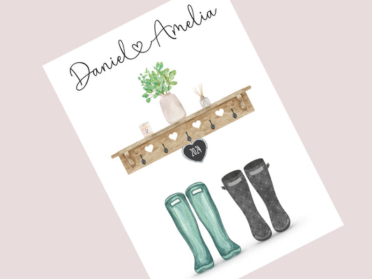 A Personalised Couples Gift for the Home