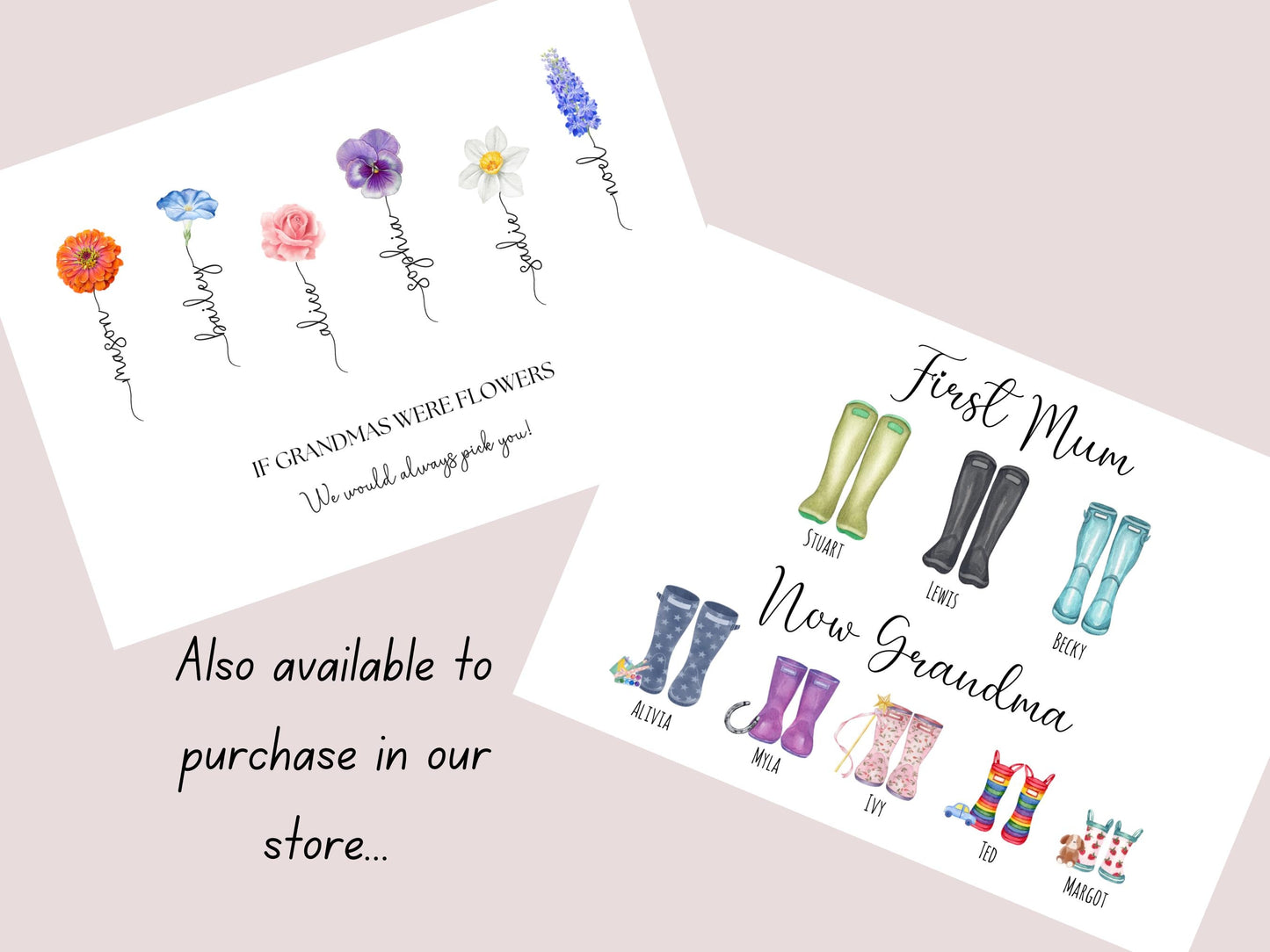 The day you became my mummy personalised Print, Presents for new Mums, Newborn Gifts Girl or Boy, A4, A5, Digital PDF